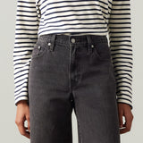 JEANS FEMME XL STRAIGHT NOIR NOIR