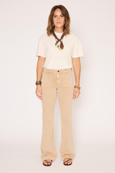 JEANS FEMME DIANA PACIFIC DRILL BEIGE BEIGE