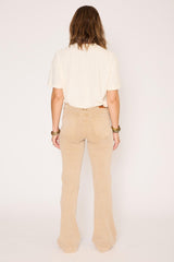 JEANS FEMME DIANA PACIFIC DRILL BEIGE BEIGE