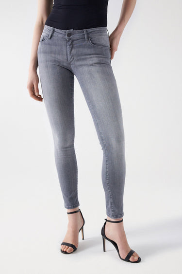 JEANS FEMME GRIS GRIS