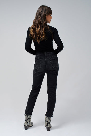 JEANS FEMME NOIR NOIR