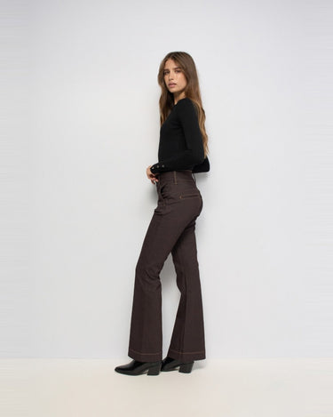 JEANS FEMME SECRET MARRON MARRON
