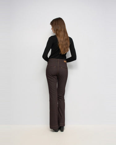 JEANS FEMME SECRET MARRON MARRON