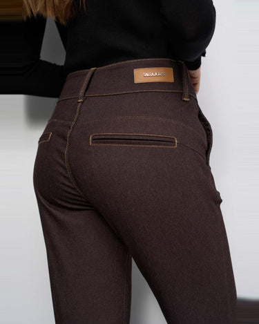 JEANS FEMME SECRET MARRON MARRON