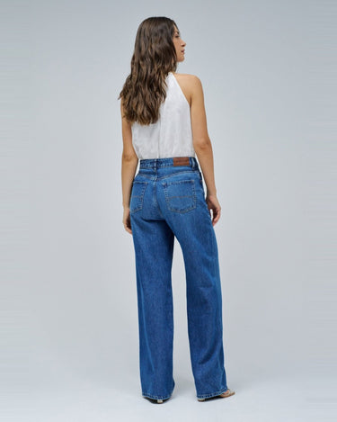 JEANS FEMME WIDE LEG DENIM DENIM