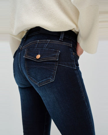 JEANS FEMME WONDER DENIM DARK DENIM DARK