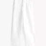 JEANS FEMME DNM WHITE RELAXED BLANC BLANC