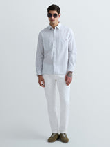 JEANS HOMME ANBASS BLANC BLANC