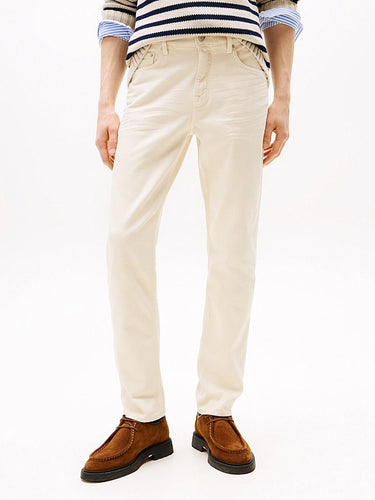 JEANS HOMME STRAIGHT DENTON ECRU ECRU