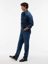 JEANS HOMME RYAN SLIM STRAIGHT D DENIM DARK DENIM DARK