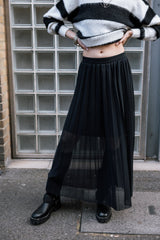 JUPE FEMME JIWEL MESH NOIR NOIR