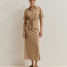 JUPE FEMME LP007297 049 BEIGE 049 BEIGE