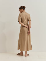 JUPE FEMME LP007297 049 BEIGE 049 BEIGE