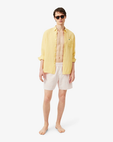 MAILLOTS DE BAIN HOMME RAYURE JAUNE 49T JAUNE 49T