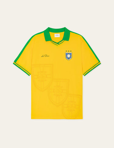 MAILLOTS DE FOOTBALL HOMME BRAZIL JAUNE JAUNE