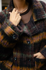 MANTEAU FEMME MAEME CHECKS ORIGINAL ORIGINAL