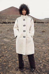 MANTEAU FEMME MURFFY FUR ECRU ECRU