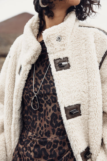 MANTEAU FEMME MURFFY FUR ECRU ECRU