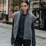 MANTEAU FEMME VIANCA SHERPA CARBONE CARBONE