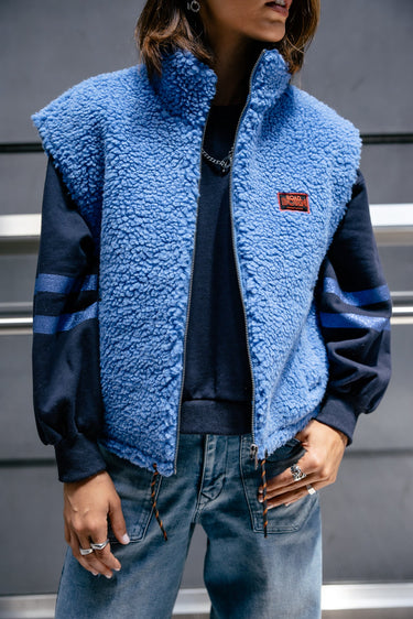 MANTEAU FEMME VIANCA SHERPA TURKISH SEA TURKISH SEA