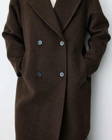MANTEAU FEMME ALOIS CHOCOLAT CHOCOLAT