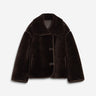 MANTEAU FEMME AMELIO CHOCOLAT CHOCOLAT