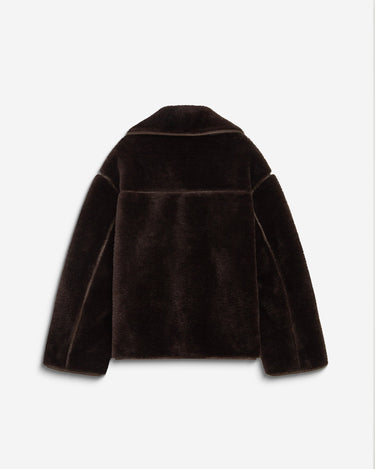 MANTEAU FEMME AMELIO CHOCOLAT CHOCOLAT
