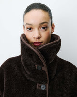 MANTEAU FEMME AMELIO CHOCOLAT CHOCOLAT