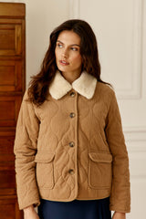 MANTEAU FEMME NATTIA BEIGE BEIGE