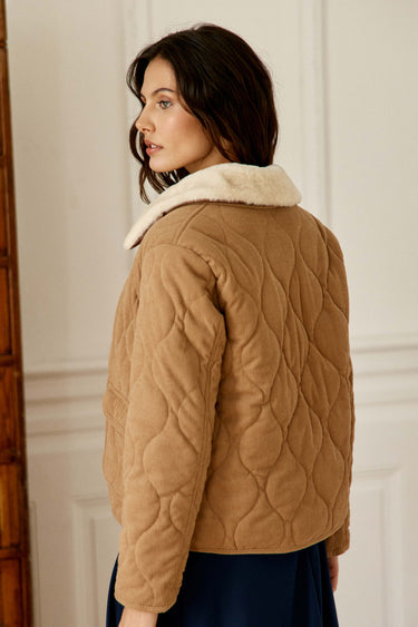 MANTEAU FEMME NATTIA BEIGE BEIGE