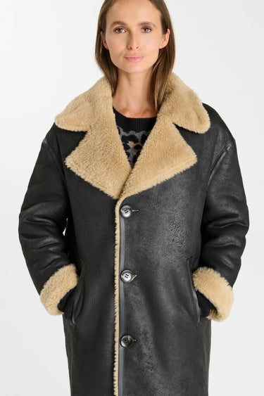 MANTEAU FEMME OXANA BLACK BLACK