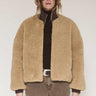 Blouson MKT Studio Mahau réversible sherpa beige