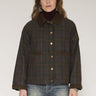 Veste MKT Studio Mariela coton ciré carreaux