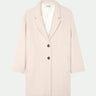 MANTEAU FEMME MI-LONG NATUREL NATUREL