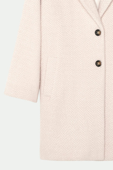 MANTEAU FEMME MI-LONG NATUREL NATUREL