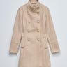 MANTEAU FEMME BEIGE BEIGE