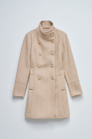 MANTEAU FEMME BEIGE BEIGE