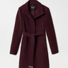 MANTEAU FEMME BORDEAUX BORDEAUX