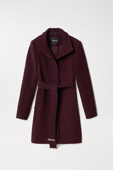 MANTEAU FEMME BORDEAUX BORDEAUX