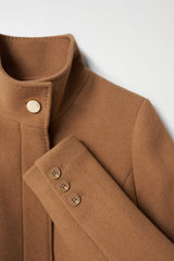 MANTEAU FEMME CAMEL CAMEL