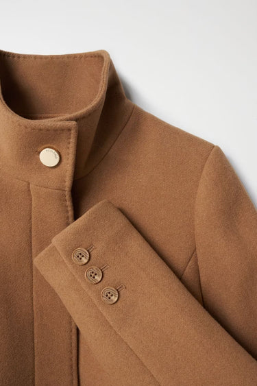 MANTEAU FEMME CAMEL CAMEL
