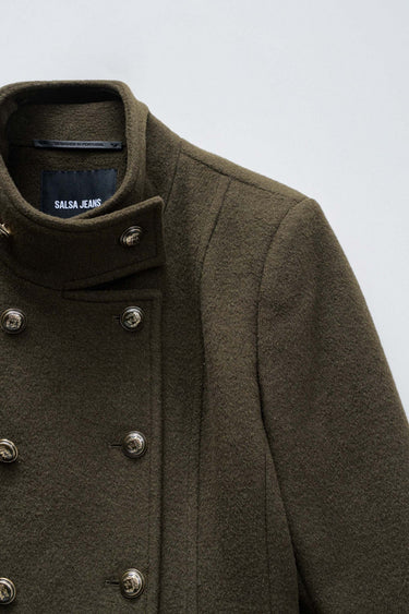 MANTEAU FEMME KAKI KAKI