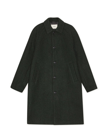 MANTEAU HOMME SOLID WOOL VERT VERT