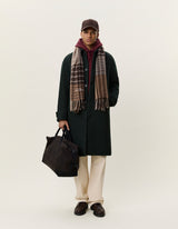 MANTEAU HOMME SOLID WOOL VERT VERT
