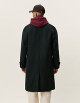 MANTEAU HOMME SOLID WOOL VERT VERT