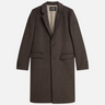 MANTEAU HOMME CLASSIC WOOL MARRON MARRON