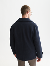 MANTEAU HOMME WOOL MARINE MARINE