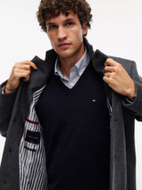 MANTEAU HOMME NY WOOL MIX GRIS GRIS