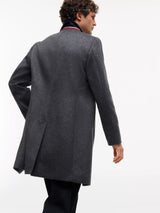 MANTEAU HOMME NY WOOL MIX GRIS GRIS