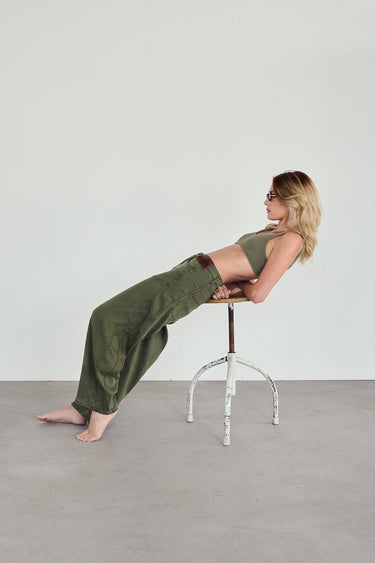 PANTALON FEMME ATHENA SOFTY KHAKI KHAKI